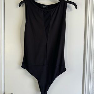 V-cut body suit